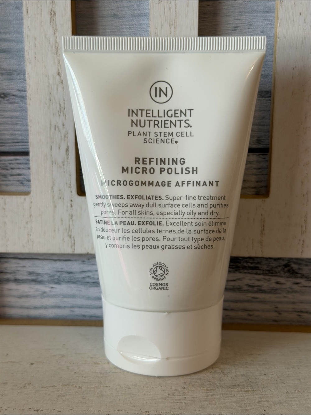 Intelligent Nutrients 3.4oz Refining Micro Polish Plant Stem Cell Science New